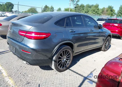2017 Mercedes-Benz Glc Coupe 300 4Matic z USA, uszkodzony, nr VIN WDC0J4KB3HF240245